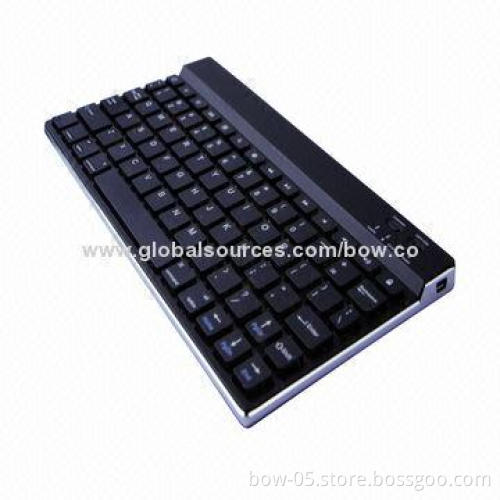 Ultra-thin Featured Bluetooth Keyboard for Google's Android/Microsoft's Windows/iOS/Aluminum Cover